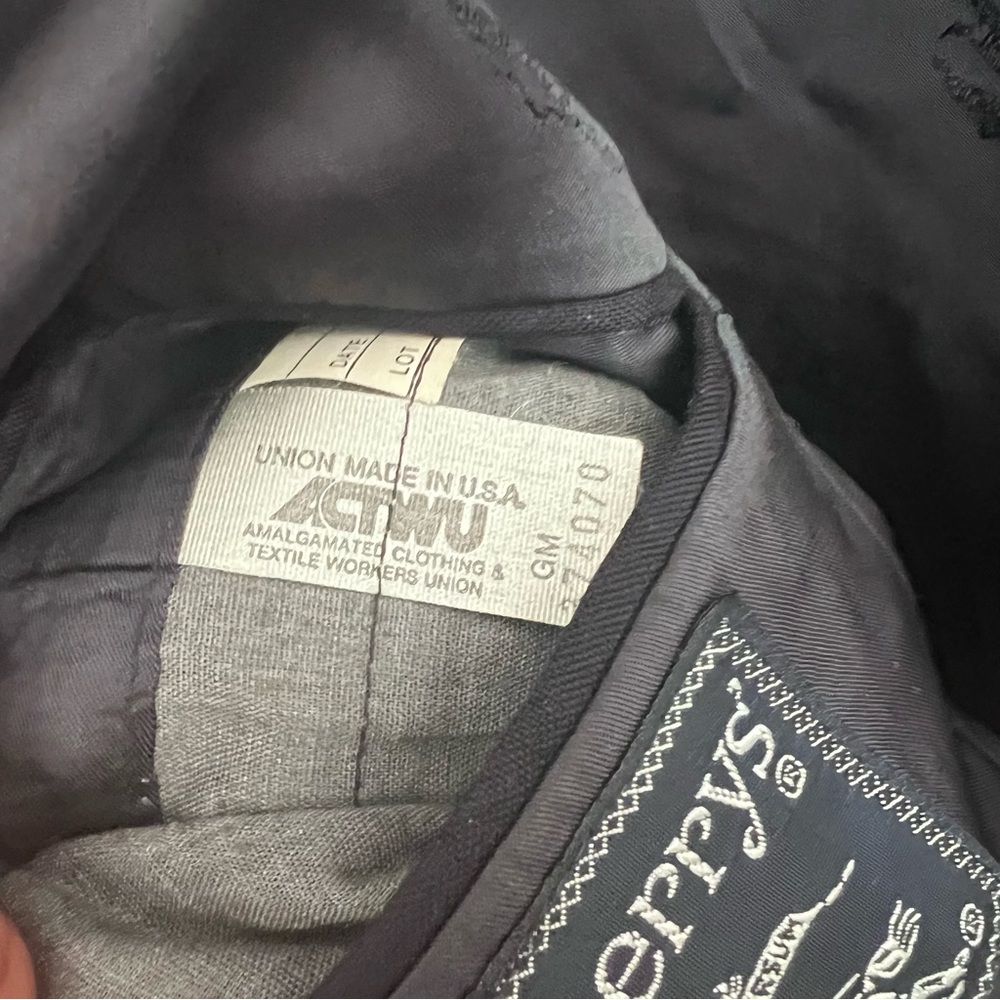 VTG Burberry Men’s Navy Wool Blazer/Jacket Classic Grandpa Preppy Old Money - Picture 14 of 15